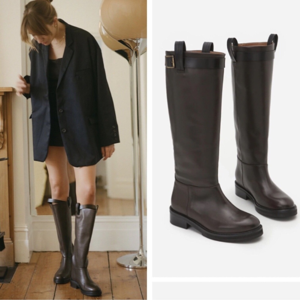★Flattered Limited Edition!! Frida Boots Brown 39★